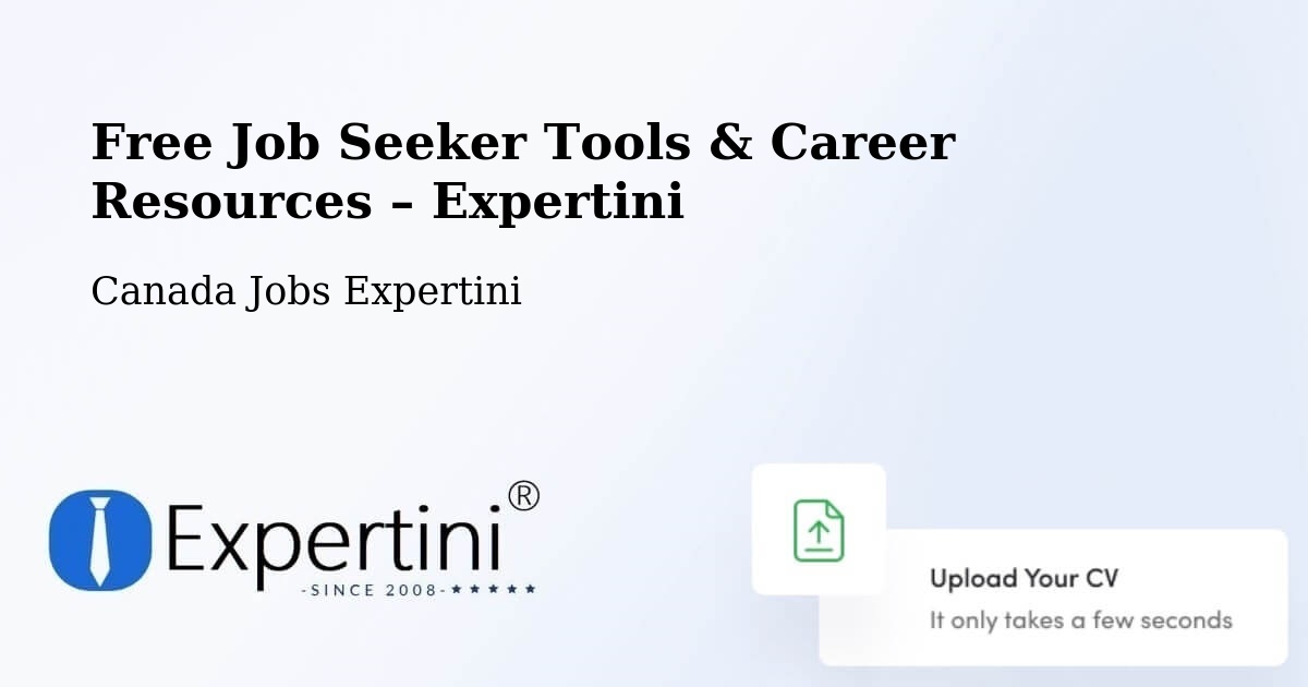 Free Job Seeker Tools & Career Resources – Camrose - Camrose, Canada Jobs Expertini